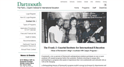 Desktop Screenshot of ocp-prod.dartmouth.edu