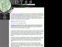 Tablet Screenshot of dtss.dartmouth.edu
