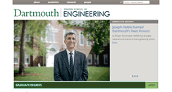 Desktop Screenshot of engineering.dartmouth.edu